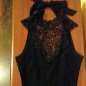 Tight Black Lace Dress